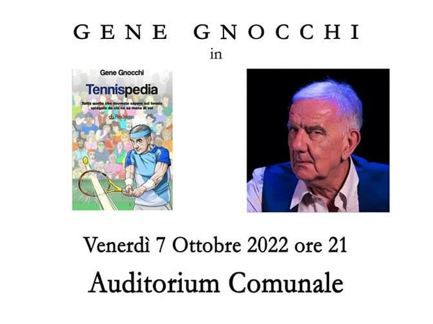 Gene Gnocchi a Montevarchi per presentare il suo ultimo libro