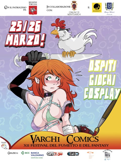 Presentata la XII edizione del “Varchi Comics” Festival del fumetto e del fantasy